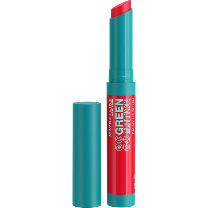 Maybelline Green Edition Balmy Lip Blush, Formulated With Mango Oil - 004 Flare