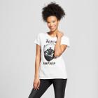 Women's Marvel Black Panther Short Sleeve Comic Book Logo Graphic T-shirt (juniors') Black