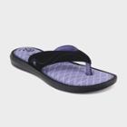 Girls' Marguerite Sport Memory Foam Flip Flop Sandals- C9 Champion Purple