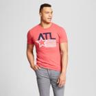 Men's Atlanta Atl Star Short Sleeve Crew Neck T-shirt - Awake - Red