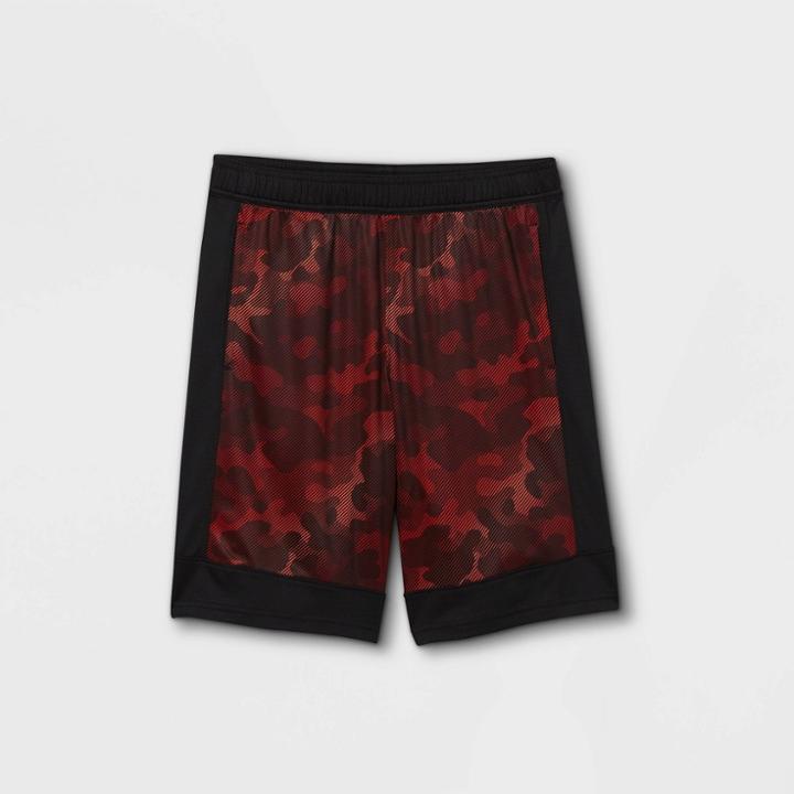 Boys' Basketball Shorts - All In Motion Bright Red