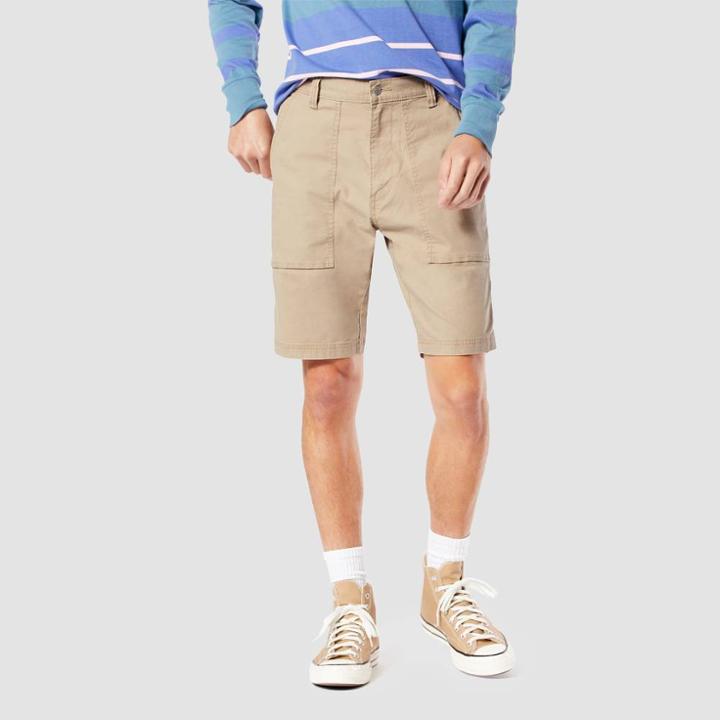 Denizen From Levi's Men's 10 Modern Utility Shorts - Light Brown