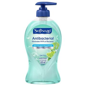 Softsoap Antibacterial Liquid Hand Soap Pump - Fresh Citrus