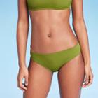 Women's Hipster Bikini Bottom - Shade & Shore Olive Green