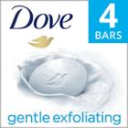 Dove Beauty Gentle Exfoliating Beauty Bar Soap - 4pk