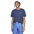Men's Short Sleeve Everyday Should Feel This Good Crewneck T-shirt - Navy S - Vineyard Vines For Target, Blue