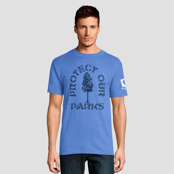 Hanes Men's Big & Tall Short Sleeve National Parks Protect Our Parks Graphic T-shirt -
