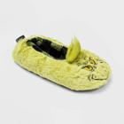 Women's The Grinch Who Stole Christmas Slipper Socks With Grippers - Green