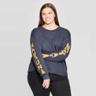Target Women's Hakuna Matata Plus Size Long Sleeve Graphic Sweatshirt (juniors') - Black