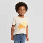 Toddler Boys' Crab Print Graphic T-shirt - Cat & Jack Cream