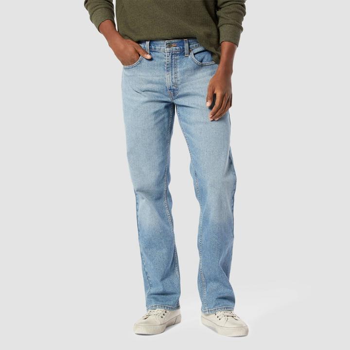 Denizen From Levi's Men's 285 Relaxed Fit Jeans - Denim Blue