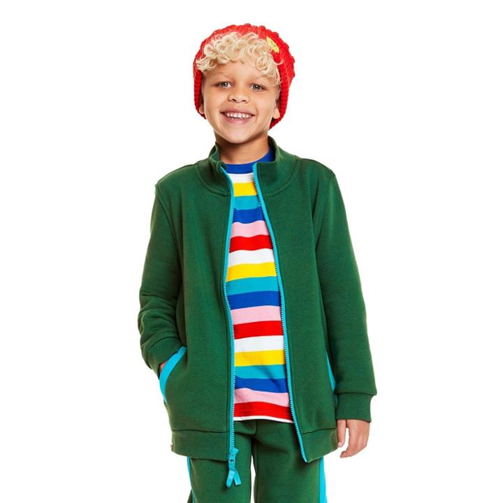 Kids' Track Zip-up Sweatshirt - Lego Collection X Target Green