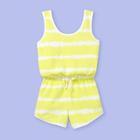 More Than Magic Girls' Romper Tie-dye Striped Cover Up - More Than