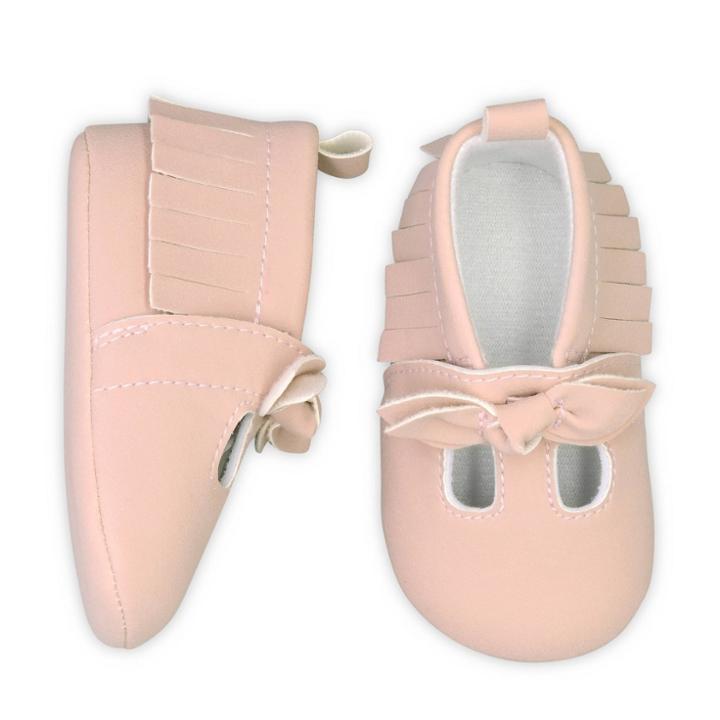Carter's Just One You Baby Moccasin Slippers - Blush 0-3m, One Color