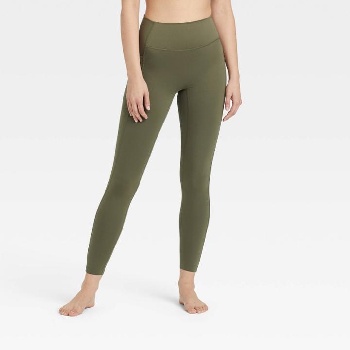 Women's Flex High-rise 7/8 Leggings - All In Motion Moss Green