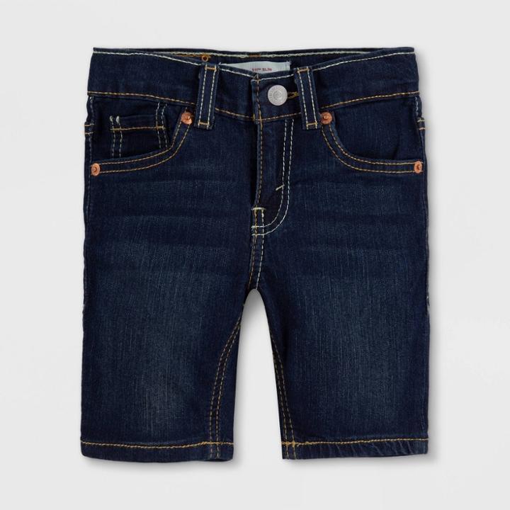 Levi's Toddler Boys' Lightweight 511 Jean Shorts - Dark Denim Wash