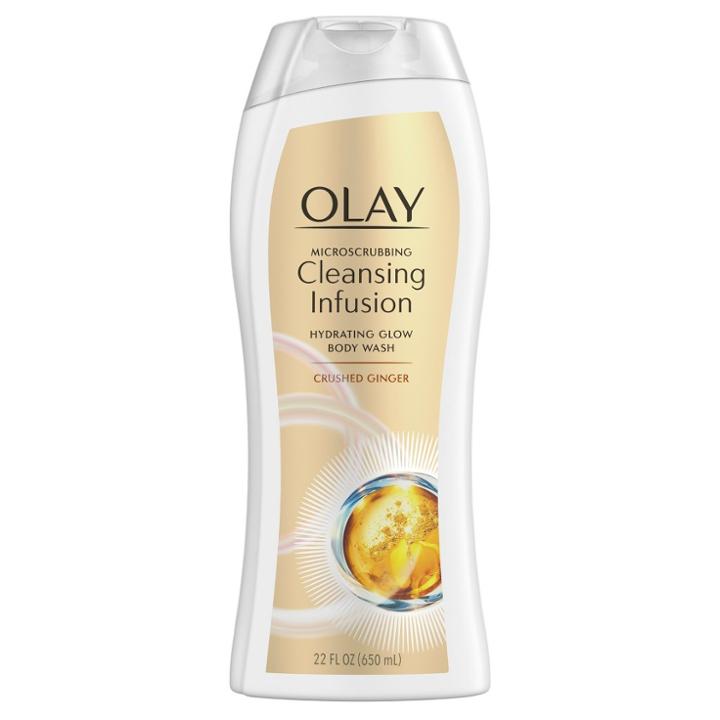 Olay Cleansing Infusion Natural Glow With Crushed Ginger Body Wash