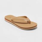 Women's Pearce Flip Flop Sandals - Shade & Shore Tan