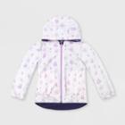 Girls' Disney Frozen Reversible Anorak Jacket - Purple 3 - Disney