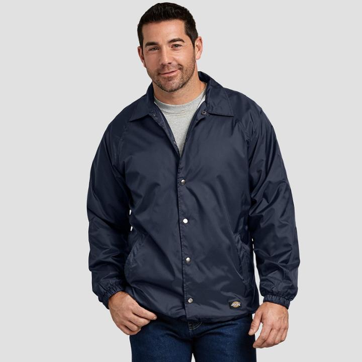 Dickies Men's Long Sleeve Jackets - Deep Navy M, Size: Medium, Deep Blue