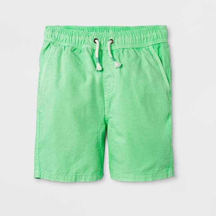 Boys' Pull-on Shorts - Cat & Jack Green