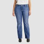 Levi's Women's Plus Size Mid-rise Classic Bootcut Jeans - Lapis