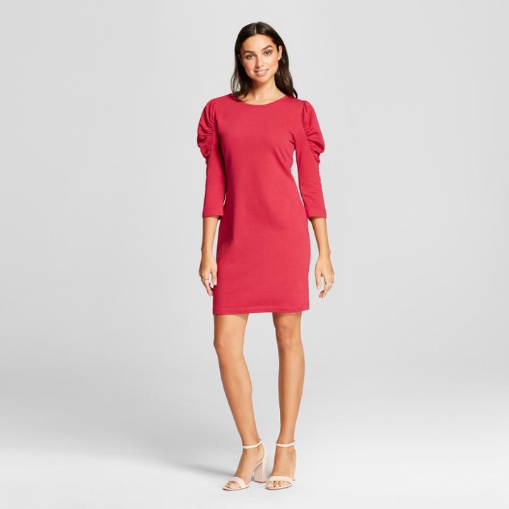 Women's Bodycon Dress - Alison Andrews Red