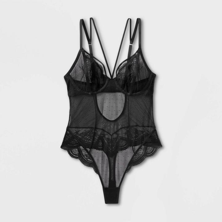 Women's Underwire Bodysuit - Auden Black