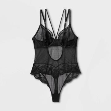 Women's Underwire Bodysuit - Auden Black