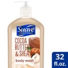 Suave Cocoa Butter & Shea Creamy Body Wash Pump
