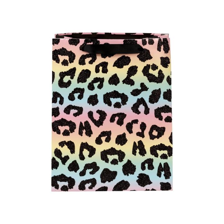 Spritz Large Cheetah Print Cub Gift Bag -