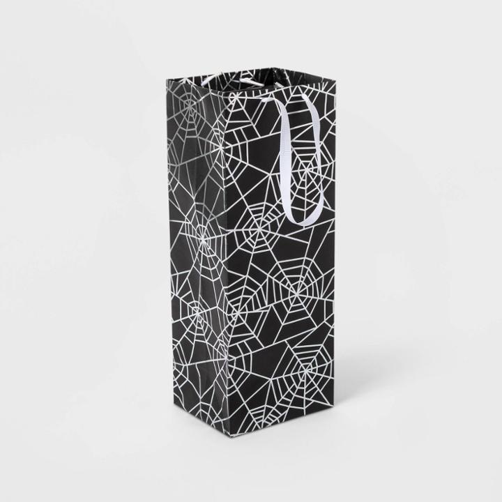Halloween Web Halloween Wine Bag - Hyde & Eek! Boutique