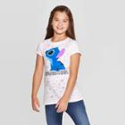 Petitegirls' Disney Stargazer Stitch Short Sleeve T-shirt - White