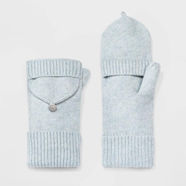 Women's Flip Top Mitten - Universal Thread Blue