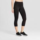 Women's Training High-waisted Capri Leggings - C9 Champion Black