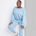 Women's Plus Size Sweatshirt - Wild Fable Blue