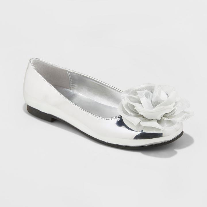 Girls' Flowers By Nina Trisha Dressy Ballet Flats -