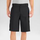 Dickies Men's Relaxed Fit Flex Twill 13 Cargo Shorts- Black