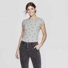 Women's Short Sleeve Avocado T-shirt - Zoe+liv (juniors') - Gray