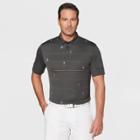 Jack Nicklaus Men's Oxford Polo Shirt - Caviar Black