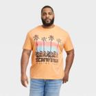 Men's Big & Tall Regular Fit Schwinn Short Sleeve T-shirt - Goodfellow & Co Gold