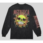 Merch Traffic Men's Metallica Long Sleeve Graphic T-shirt - Black