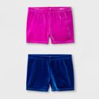 Target Girls' Dance Activewear Shorts - Magenta/blue