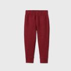 Toddler Boys' Fleece Bottom Pull-on Pants - Cat & Jack Red