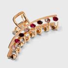 Rhinestone Claw Hair Clip - A New Day Pink/gold