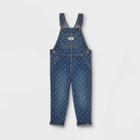 Oshkosh B'gosh Toddler Girls' Polka Dot Overalls - Blue