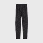 Boys' Spacedye French Terry Jogger Pants - All In Motion Black Heather