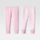 Lamaze Baby Girls' Organic Cotton 2pk Pants - Pink