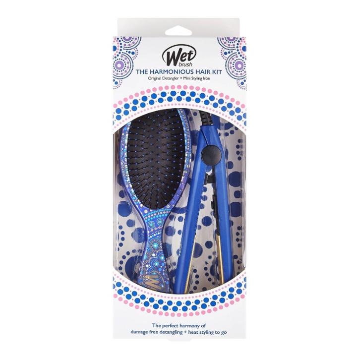 Wet Brush Harmonious Hair Kit - Blue