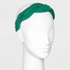 Flat Twist Faux Headband - A New Day Green